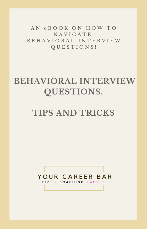 YCB eBook - How To Navigate Behavioral Interview Questions!