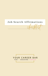 YCB eBook - Job Search Affirmations